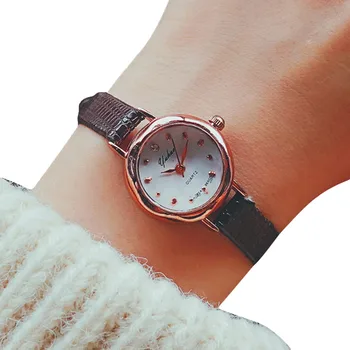 נשים קוורץ אנלוגי שורש כף היד קטנה חיוג עדין שעון יוקרה עסקים שעונים Relogio Feminino часы женские наручные Montre 2023