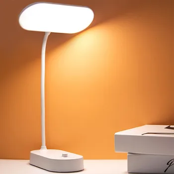 שולחן אור פלקסו LED חמוד מנורת USB סוללה נטענת ללמוד אביזרי קישוט חדר השינה של הילדים למיטה המחשב קריאה