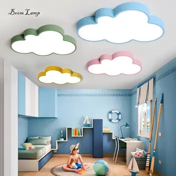 הילדים המודרנית של אור תקרת LED ענן מנורת תקרה עבור הסלון קישוט הגן מנורת תאורה תאורה