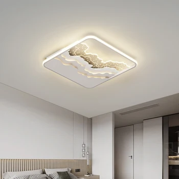 המודרנית אור תקרת LED עיצוב יצירתי עגול מרובע מנורת תקרה במסדרון מרפסת במעבר עיצוב משרד מקורה תאורה