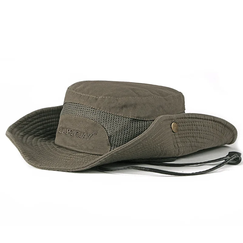 2020 צבא פנמה ספארי הכובע שמש כובעים כובע קיץ גברים, נשים, הסוואה דלי כובע עם שרוך לנשימה דייג קאפ . ' - ' . 0
