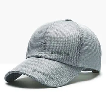 Snapback כובע חדש קיץ לנשימה רשת כובע בייסבול של גברים כובעים, קרם הגנה חוף כובעי נשים כובע מחנאות, דיג כובע גולף קאפ