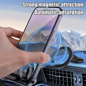 מגנטי, מחזיק טלפון לרכב ידיים iPhone חינם מחזיק רכב הר דש טלפון הר רכב מתאים עבור iPhone 14 13 12 Pro Max P Q9A3