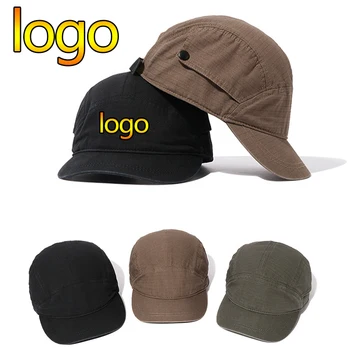 כובע Gorras Кепка חדש מותאם אישית לוגו בציר קצר אפס מקום כובע בייסבול נשים חוצות מזדמן אבא כובעים גברים הופ מתכוונן כובע נהג המשאית