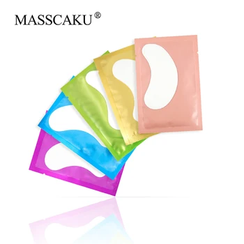 MASSCAKU רטייה על הארכת ריסים מתחת לעין רפידות 5PCS בכמות ג ' ל מדבקות להשתלת ריסים היופי כלים