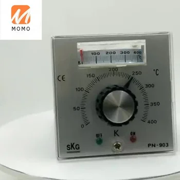 PN-903 מחיר נמוך פלט בקרת הטמפרטורה כפתור אנלוגי צבעים מכונת הדפסה מתג המים חמים / 0-10v תרמוסטט מד
