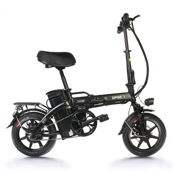 דגם חדש קל משקל 14 אינץ מתקפלים אופניים חשמליים עם סוללת ליתיום 350W 48V 8A למבוגרים כדי לאסוף ולמסור את הילדים.