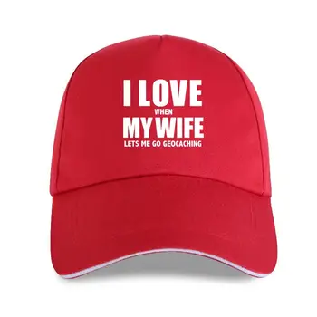 חדש כובע כובע אני אוהב את אשתי, היא מרשה לי ללכת הסרבית מתנה Geocache גרפי אופנה 2021 כותנה כובע בייסבול Harajuku T-s