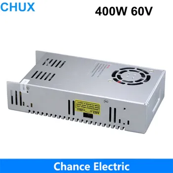 CHUX 400W 60V 6.7 יחיד פלט החלפת ספק כוח עבור טלוויזיה במעגל סגור מצלמה LED רצועת אור AC DC CNC SMPS