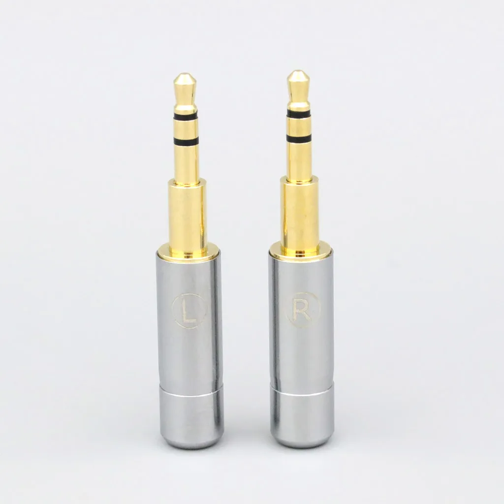50pairs אוזניות אוזניות DIY מונו לסטריאו פינים מתאם עבור oppo PM-1 PM-2 Sennheiser HD700 LN005041 . ' - ' . 5
