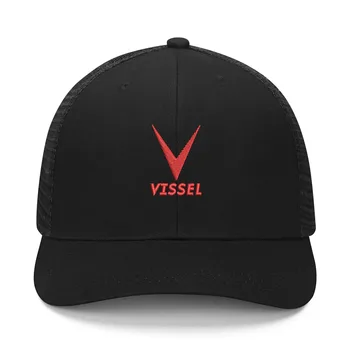 ヴィッセル Vissel כדורגל רקמה כובע Mens Womens באיכות גבוהה מזדמנים ספורט קאפ לנשימה בהזמנה אישית Sunhat גודל מתכוונן