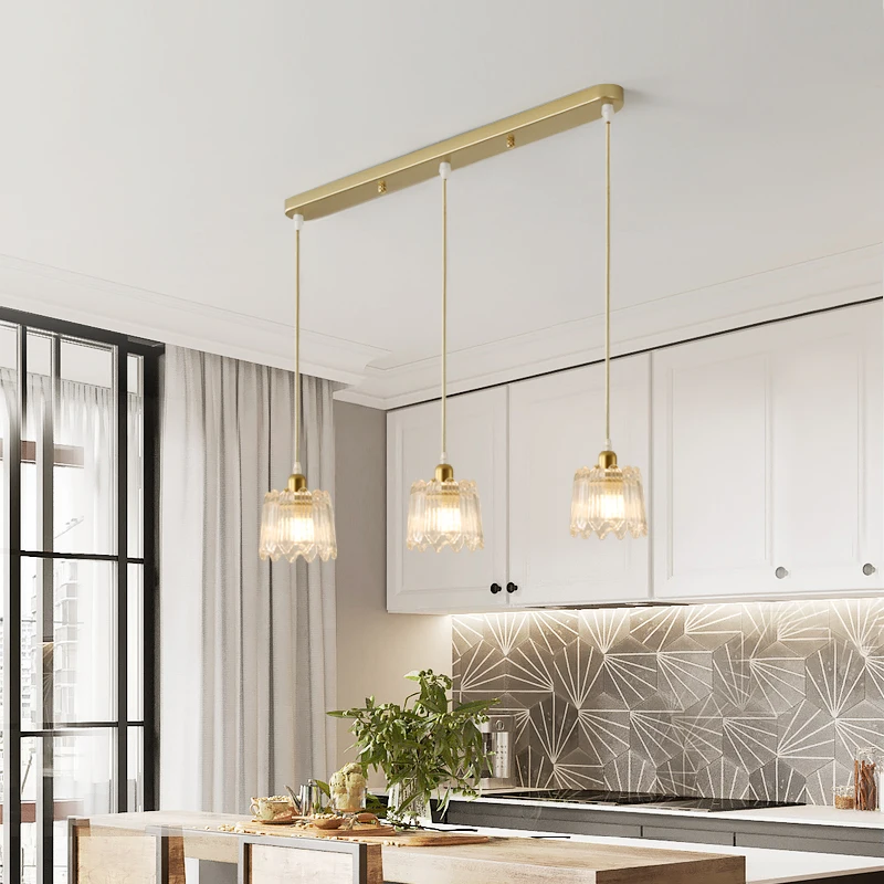 LED מודרנית Glassl תאורה נברשת עבור בית בחדר האוכל המקורה תליון אור עיצוב פשוט המדרגות תליית מנורה שילוב . ' - ' . 2