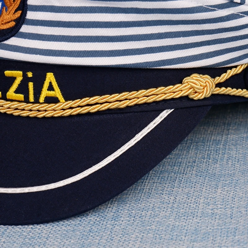 M2EA קפטן כובעים מלח תחפושת אביזר המסכות קישוטים אלגנטיים להתלבש נושא מסיבת מועדון הלילה . ' - ' . 0