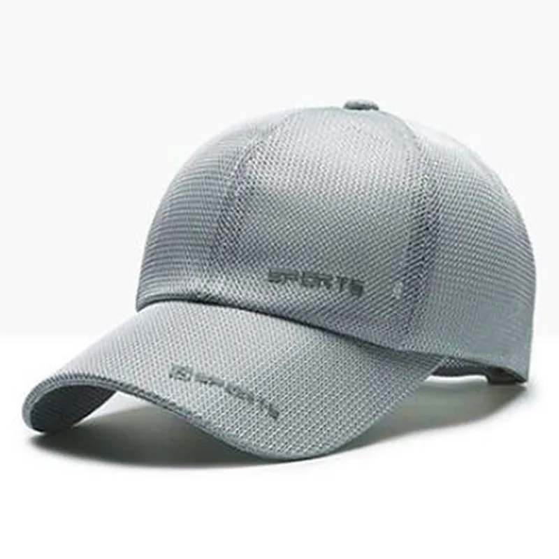 Snapback כובע חדש קיץ לנשימה רשת כובע בייסבול של גברים כובעים, קרם הגנה חוף כובעי נשים כובע מחנאות, דיג כובע גולף קאפ . ' - ' . 0