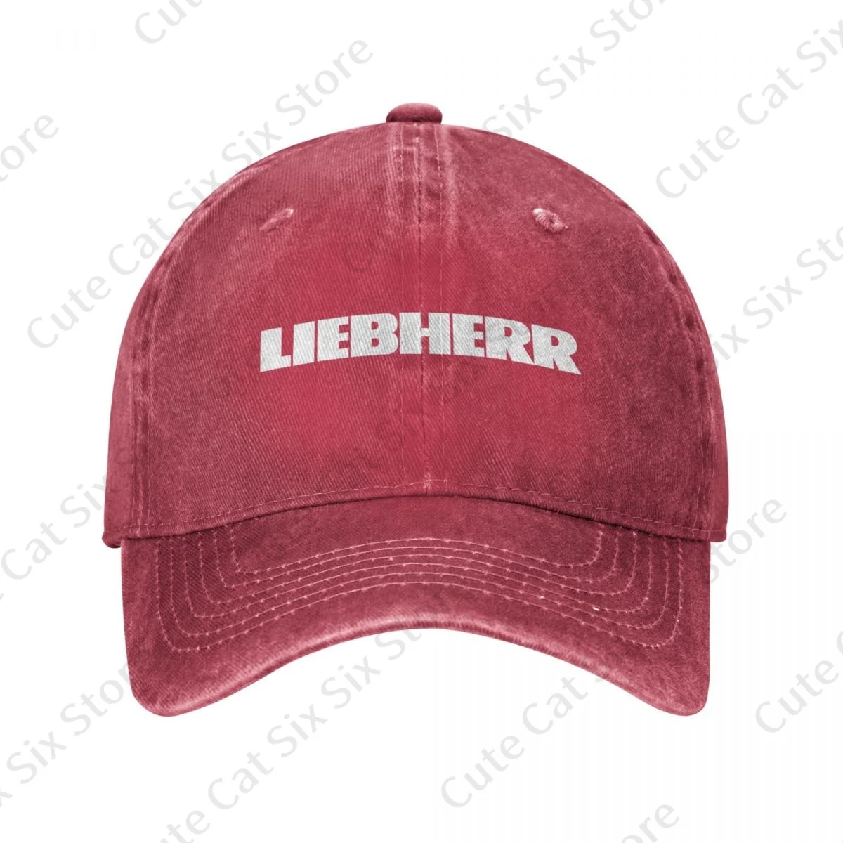 גברים ואישה בציר Liebherrs בייסבול כובע בוקרים כובעים להתאמה מקרית כותנה שמש כובעים יוניסקס מגן כובעים . ' - ' . 2
