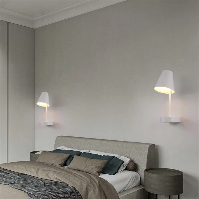 המיטה אור הקיר עם מדף 3W אור הזרקורים להחליף את הסלון ספה השינה רקע קיר לעיצוב הבית Rotatable קיר Scocne המנורה . ' - ' . 3