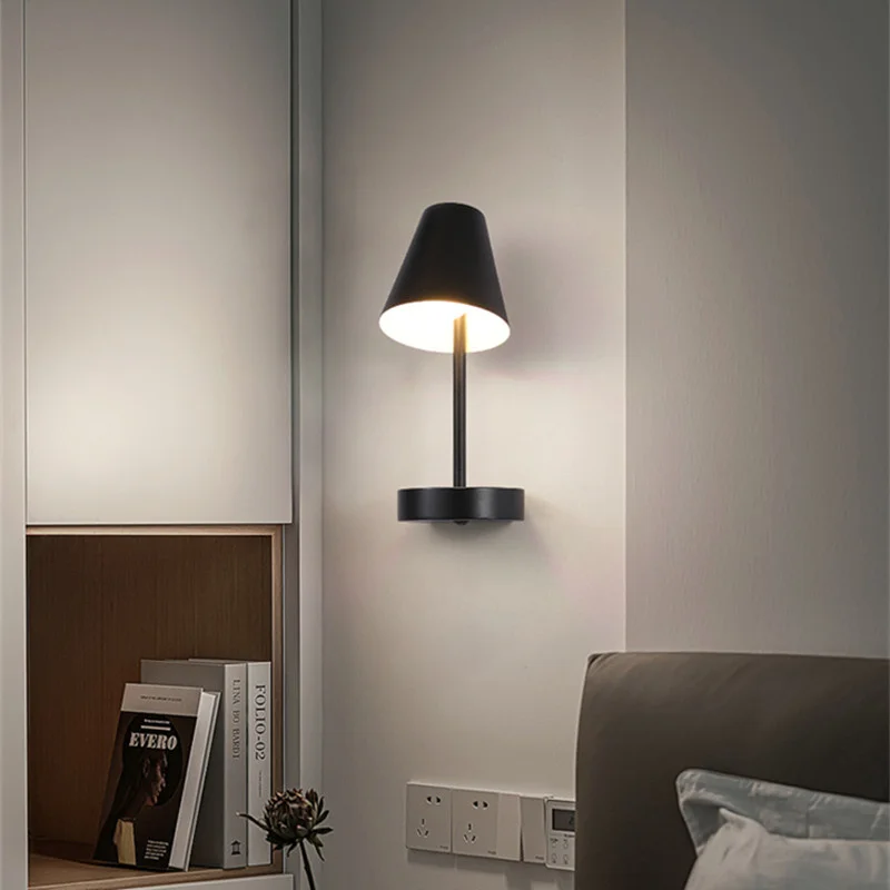 המיטה אור הקיר עם מדף 3W אור הזרקורים להחליף את הסלון ספה השינה רקע קיר לעיצוב הבית Rotatable קיר Scocne המנורה . ' - ' . 4
