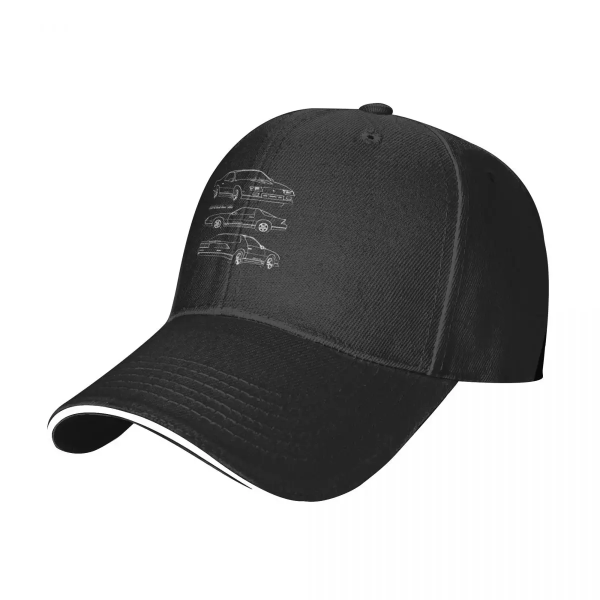 כלי להקת כובע בייסבול עבור גברים, נשים, Snapback 1987 קמארו IROC-Z הבעלים מותאם אישית המתאר אמנות כובע גולף חוף כובע גולף ללבוש. . ' - ' . 1