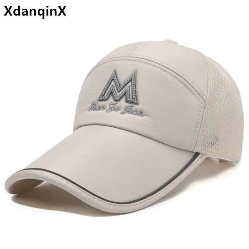 משלוח חינם חדש קיץ לנשימה רשת כובע בייסבול, כובעים עבור נשים וגברים המורחבת ברים מגן השמש קרם שיזוף חוף כובעים יוניסקס . ' - ' . 0