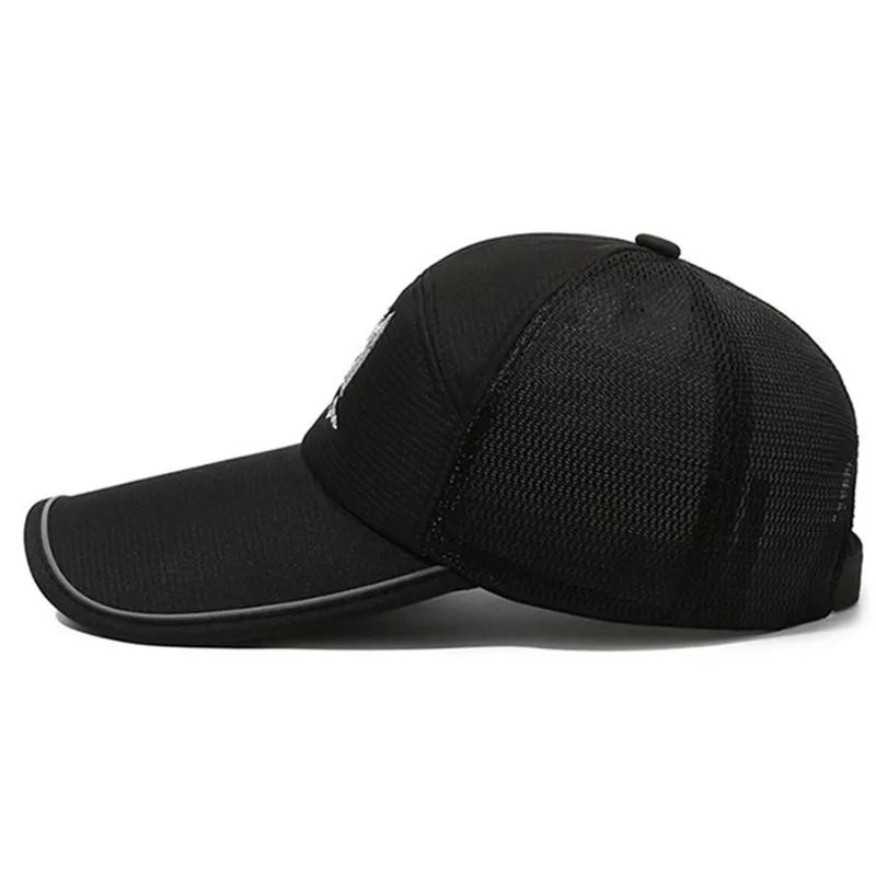 משלוח חינם חדש קיץ לנשימה רשת כובע בייסבול, כובעים עבור נשים וגברים המורחבת ברים מגן השמש קרם שיזוף חוף כובעים יוניסקס . ' - ' . 3