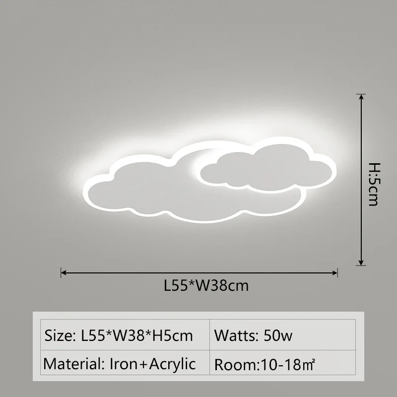 עננים תקרות עם תאורת Led לקישוט חדר שינה חדר ילדים מנורת Led מנורת התקרה תאורה פנימית מנורת תקרה AC110-220V . ' - ' . 4
