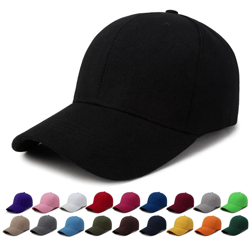 קלאסי מוצק כובע בייסבול לנשימה אבא הכובע מתאים לגברים נשים מתכוונן הקסדות הכובע חיצוני ספורט כובע . ' - ' . 2