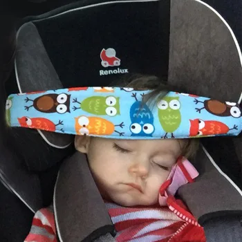 התינוק במכונית חגורת הבטיחות אוטומטי חגורות בטיחות סיוע לישון בראש תמיכה עבור ילדים פעוט אוטומטי נסיעות מושב סיוע לישון הראש קבוע הרצועה.