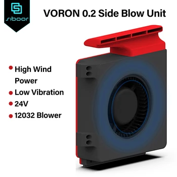 VORON V0 סדרה 24V 12032 מודל עזר קירור יחידת מאוורר גבוהה זרימת אוויר נמוכה גדולים רטט מפוח מאוורר 2800 סל 