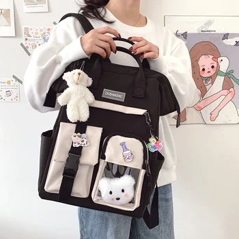 נשים תרמיל אביזרי סגנון עשרה בנות מחשב נייד התרמיל תלמיד תיקי כתף סגנון קוריאני Schoolbags תיקי תרמיל