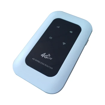 4G LTE נתב Wifi מהדר 4G כרטיס ה SIM-חריץ מודם Dongle נתב 150Mbps ABS לבן