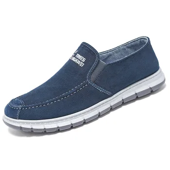 2023 ניו גברים נעלי ספורט שטוחות גברים נעלי בד ג ' ינס קיץ נעליים לנשימה נעליים מזדמנים מוקסינים Chaussure Homme Zapatillas