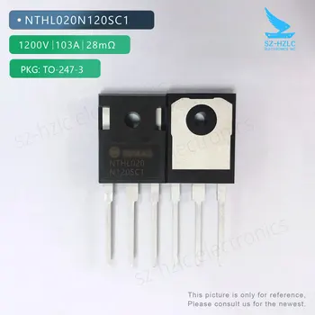 NTHL020N120SC1 SICFET Nmos 1200V 103A 28mΩ ל-247-3 NTHL020