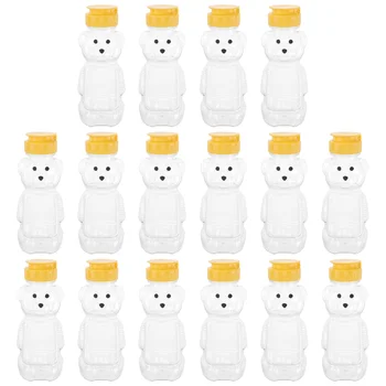 למילוי בקבוקים ריקים מיץ מים קטן דוב צורה בצורת דבש משקה ילדים