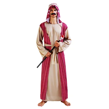 גברים מבוגרים ליל כל הקדושים ערבי רועה סנט ג ' וזף פורים קרנבל הערבי הנסיך מסיבת תחפושות קרנבל המסכות תלבושת