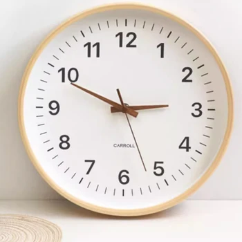 מטבח מודרני שעוני קיר אלגנטי מינימליסטי אסתטי שעון מעורר סלון אמנות Horloge Murale קישוט קיר 50MQWC