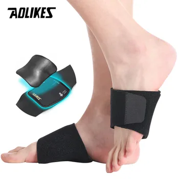 AOLIKES קשת כרית תמיכה מדרסים שרוולים שטוח רגל תיקון לקשת גבוהה כרית פרונציה הקלה על כאב ברגל רפידות