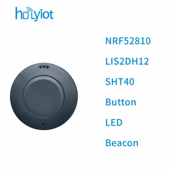 nRF52810 Eddystone משואת תג תאוצה LIS2DH12 SHT40 טמפרטורה לחות Bluetooth 5.0 חשמל נמוכה מודול זוג iBeacon