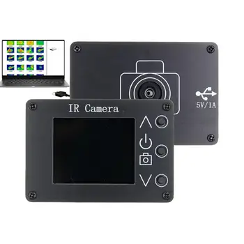 הדמיה תרמית מצלמת MLX90640 מצלמות הדמיה תרמית תרמית Imager חיישן טמפרטורה 1.8 אינץ כף יד IR Thermograph