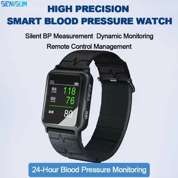 רפואי חדש CFDA מדויק לחץ דם Smartwatch סוללה ארוכים רפואית לחץ דם HR הבריאות לפקח על אנשים חכמים אלדר עבור לצפות D