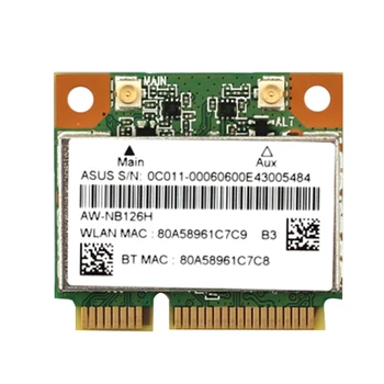 SSEA חדש AzureWave AW-NB097H AW-NB100H AW-NB126H AR3012 AR5B225 חצי Mini PCI-E Wifi BT4.0 Wlan אלחוטית כרטיס