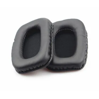 זוג כריות אוזניים על Audio Technica המוות-SQ5 המוות-SQ505 אוזניות Earpads כרית מגע עור רך ספוג זיכרון כיסוי אטמי אוזניים.