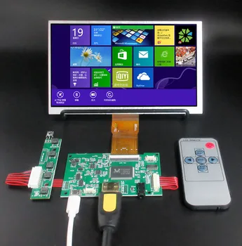 7 אינץ LCD מסך תצוגה צג הנהג לוח בקרה שמע HDMI-התואם על Lattepanda,פאי פטל Banana Pi PC