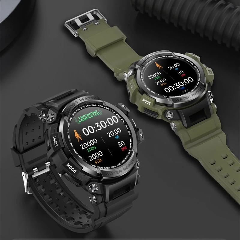 BWSMRIG גברים של שעון חכם Bluetooth שיחה IP68, עמיד למים לחץ דם קצב לב לישון ניטור חיצוני ספורט Smartwatch גברים . ' - ' . 4