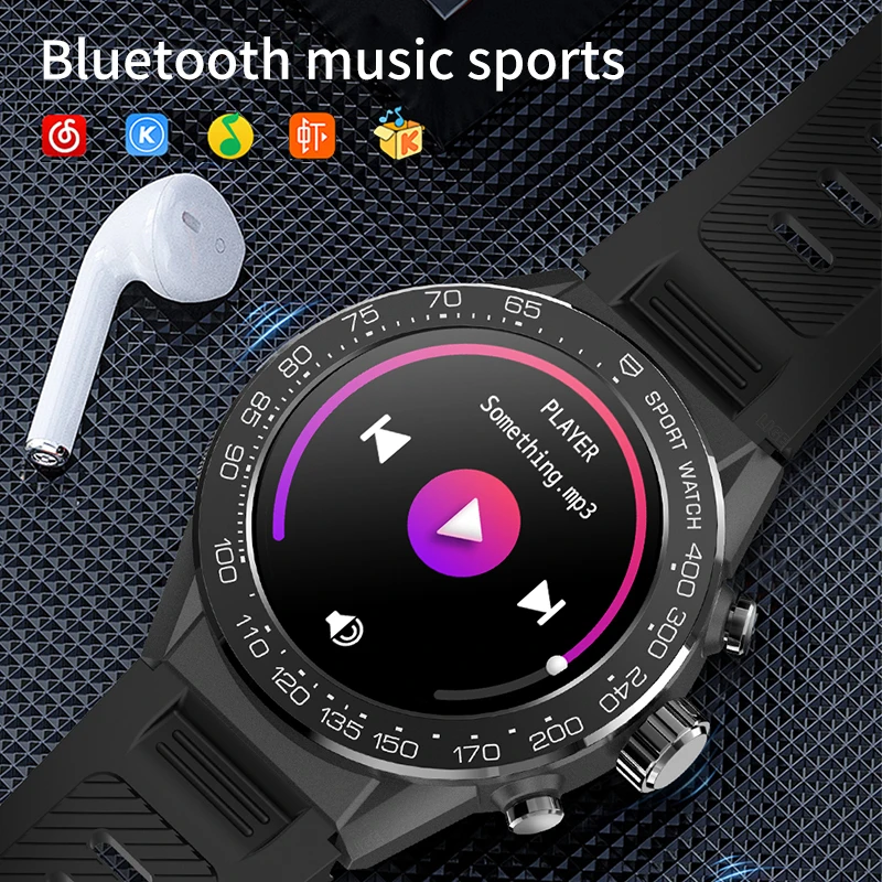LIGE Bluetooth שיחה חכמה צמידים מגע מלא ספורט כושר גשש רב-חיוג החיים עמיד למים גברים שעון חכם עבור אנדרואיד IOS . ' - ' . 4